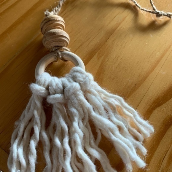 Macrame Tassel Charm - Picture 7 of 8